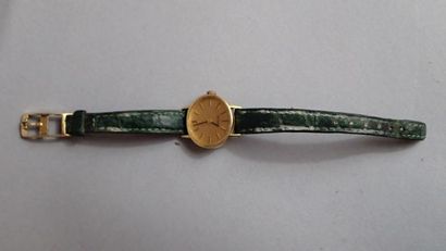 OMEGA, montre bracelet de dame. Cadran et...