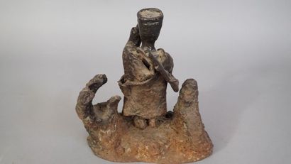 Marcel GRAMONT (XXème siècle) « Le guerrier...