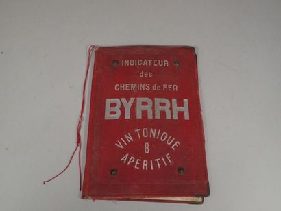 BYRRH. Ensemble de deux affichettes publicitaires...