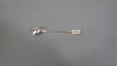 CHRISTOFLE, une cuillière à moutarde, en...