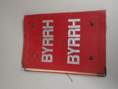 BYRRH. Ensemble de deux affichettes publicitaires...