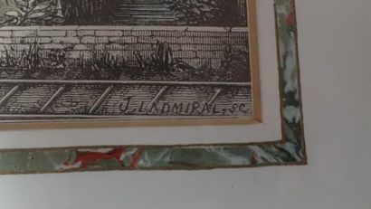 Ensemble de quatre œuvres :
- Vaudescal....