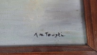Ensemble de trois marines :
A. Mafée (Ecole...