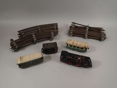 JEP. Ensemble de train miniature comprenant...