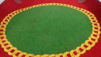 DUNHILL Paris, Tapis de jeu en pure laine,...