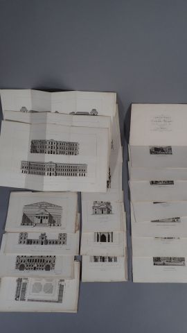 Bel ensemble de gravures début XIXème siècle...