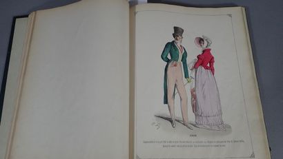 Album de costumes, in-4 (33x26 cm), titré...