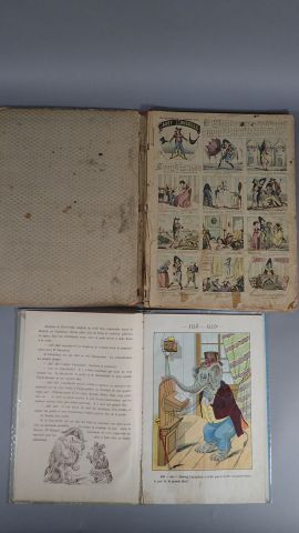 Ensemble de 5 livres illustrés, XXème siècle...