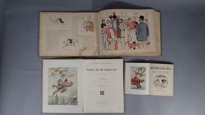 Ensemble de 3 livres illustrés, XXème siècle...