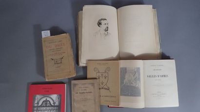 Ensemble de 6 livres historiques militaire...