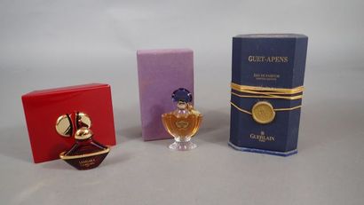 Ensemble de trois parfums :
GUERLAIN Parfum...