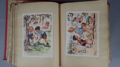 Album de chromolithographies et lithographies...