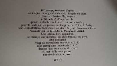 Ensemble de 2 livres in folio :
- 