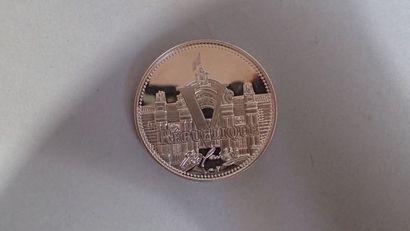 Ensemble de médailles de table : médaille...