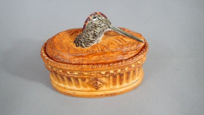 PILLIVUYT et Cie à Mehun, terrine ovale en...