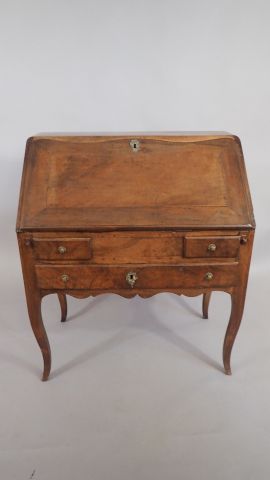 Bureau dos d'âne style Louis XV