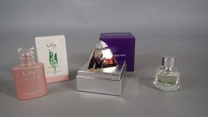 Ensemble de trois parfums :
- MAUBOUSSIN,...