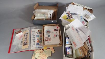 PHILATELIE : Lettre 1er jour, SOISSONS, timbres...