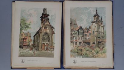 Albert ROBIDA (1848-1926) Le vieux Paris,...