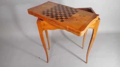Petite table à jeux à plateau portefeuille...