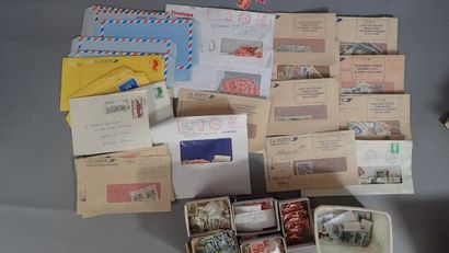 PHILATELIE : Lettre 1er jour, SOISSONS, timbres...