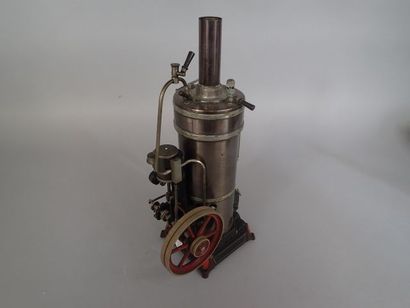 BING. Machine à vapeur vive à cuve verticale...