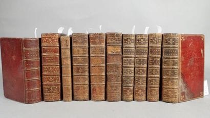 Ensemble de 10 volumes religieux, in 12 :...