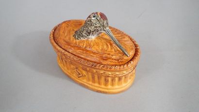 PILLIVUYT et Cie à Mehun, terrine ovale en...