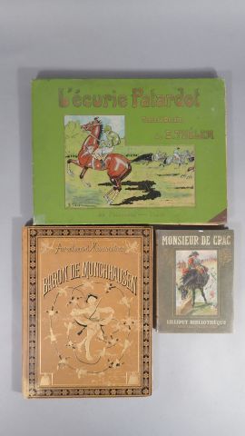 Ensemble de 3 livres illustrés, XXème siècle...