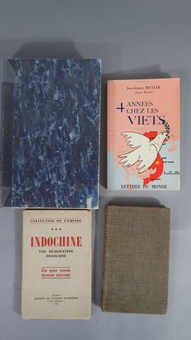 Ensemble de 4 livres sur le thème des colonial:...