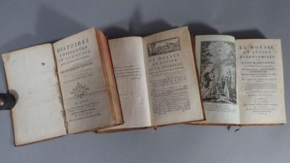 Ensemble de 3 volumes in 12, plein-veau :...