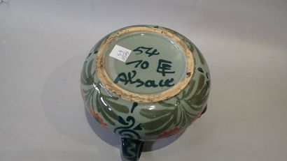 Léon ELCHINGER (1911-1975), vase à quatre...