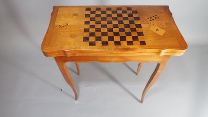 Petite table à jeux à plateau portefeuille...