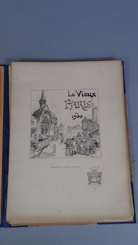 Albert ROBIDA (1848-1926) Le vieux Paris,...