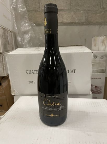 12 bouteilles IGP RGE TERRE CHENE 50cl 2018...