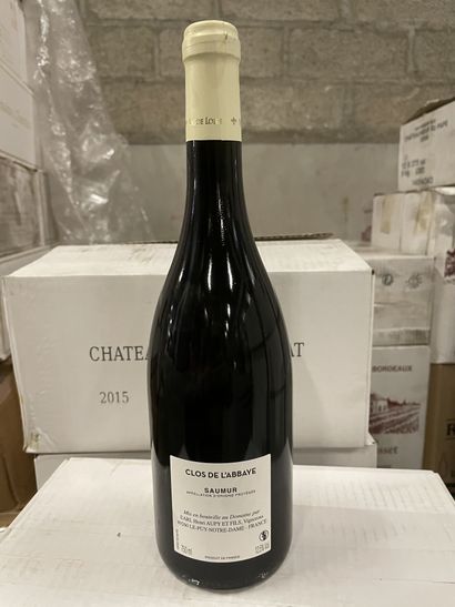 12 bouteilles SAUMUR RGE ABBAYE 2018 AUPY...