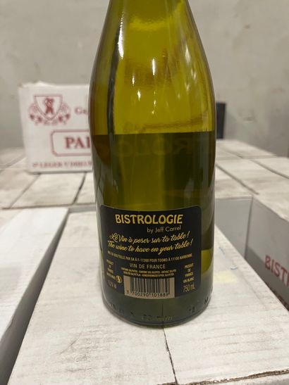 9 bouteilles VDF BLANC BISTROLOGIE JEFF CARREL...