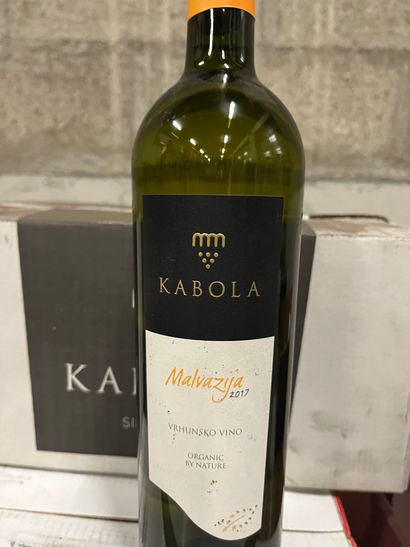 3 bouteilles ISTRIE KABOLA 2017 CROATIE MALVAZIJA...