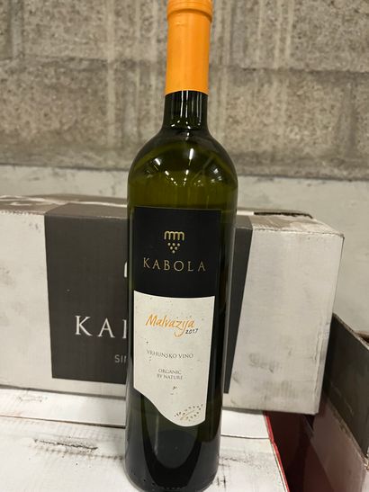 3 bouteilles ISTRIE KABOLA 2017 CROATIE MALVAZIJA...