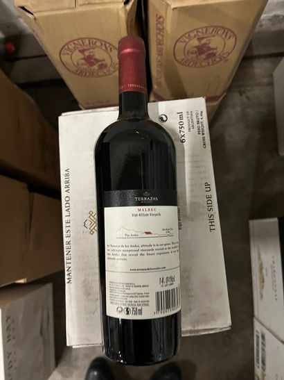 13 bouteilles TERRAZAS MALBEC RGE 2017 ARGENTINE...