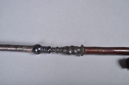 Grande pipe à fourneau en porcelaine du réserviste...