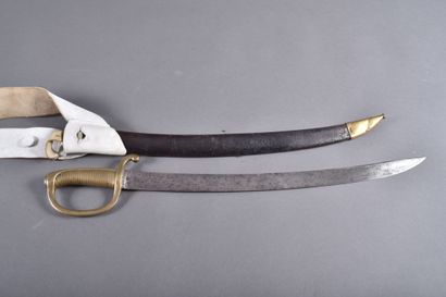 Sabre de troupe d’infanterie dit briquet...