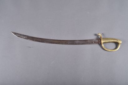 Sabre de troupe d’infanterie dit briquet...