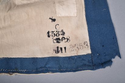 Dolman 1874 troupe de hussard en drap bleu...