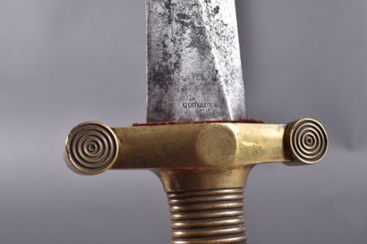 Glaive de troupe d’infanterie modèle 1831.
Garde...