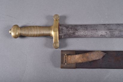Glaive de troupe d’infanterie modèle 1831.
Garde...