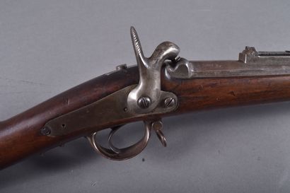 Fusil de dragon modèle 1853.
Platine arrière...