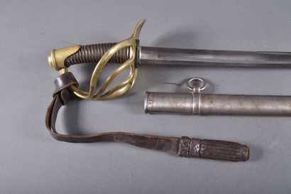 Sabre de troupe de cavalerie légère modèle...