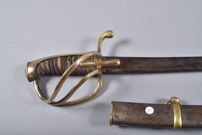 Sabre d’officier de cavalerie légère type...