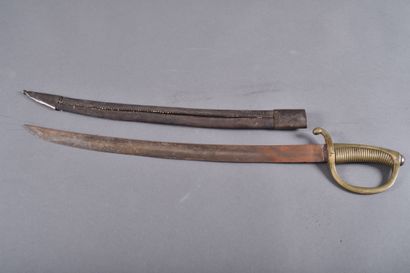 Sabre de troupe d’infanterie dit briquet...